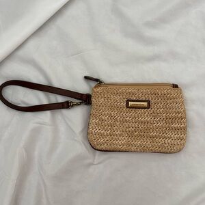 Connections mini coin wristlet